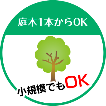 街の伐採屋さん 静岡エリアは庭木1本からOK 小規模でもOK!!